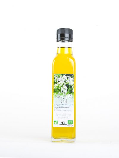 Les Jardins de Bernadette Condiments huile olive ail des ours 34