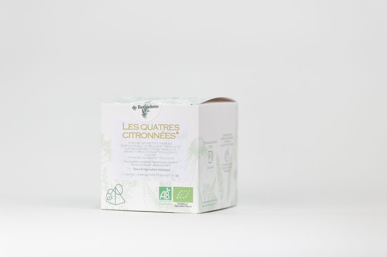 les jardins de bernadette infusettes LES QUATRE CITRONNEES 30