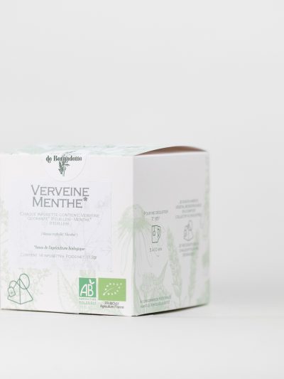 les jardins de bernadette infusettes VERVEINE MENTHE 36